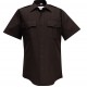 Flying Cross® WOMENS Command Short Sleeve Shirt - BLACK (with Zipper front)